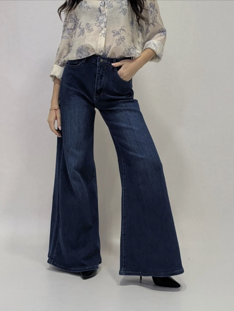 Jeans Wide Leg Blue